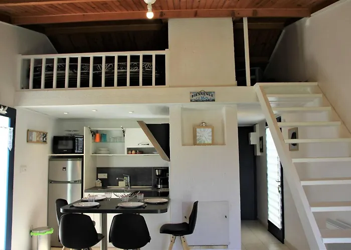 Br040-816 2 Pieces Mezz 4 Couchages Sur Villa *