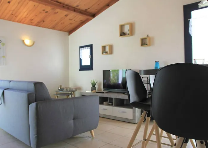 Br040-816 2 Pieces Mezz 4 Couchages Sur * Brétignolles-sur-Mer